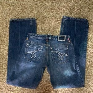MNG Jeans Bootcut Low Rise Size 8